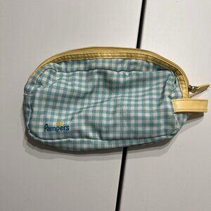 Pampers Zip Up Diaper Pouch Bag